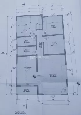 Projeto - casa de 92m²