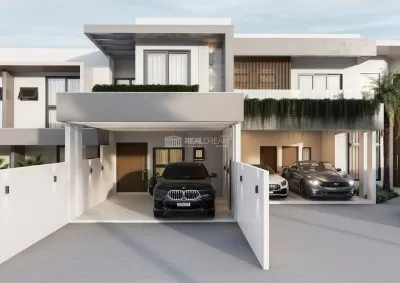 Fachada do sobrado 3d
