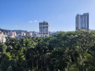 Vista da janela da suíte