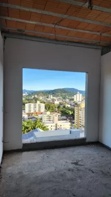 Vista através do sobrado
