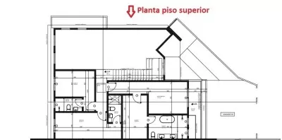 Planta - piso superior