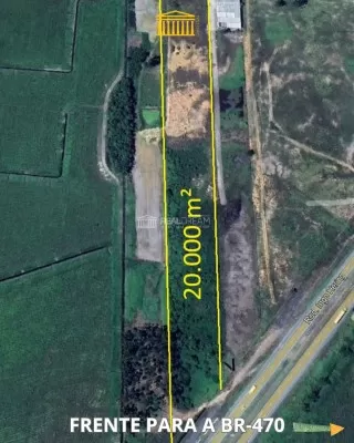 Lote/Terreno Baú Baixo - Ilhota, SC
