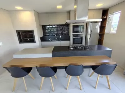 Salão de festas cobertura